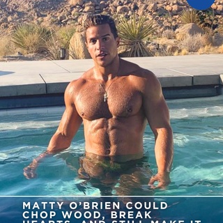 Matty O’Brien is the kind of man who makes “outdoorsy” look like a lifestyle brand we suddenly want to subscribe to. ⁠
⁠
With the body of a Greek statue and the energy of your most charming camp counselor-turned-crush, he blends rugged masculinity with a softness that feels like a warm fire after a long hike. ⁠
⁠
Whether he's deep in the forest or just casually existing, Matty radiates a quiet confidence that says, “Yeah, I could build you a cabin and write you a poem.” ⁠
⁠
?️ Save and share this post.⁠ ⁠
? Tap our link in bio to read more⁠ ⁠
? @EDGEmedianetwork⁠ ⁠
?: @matty_0brien