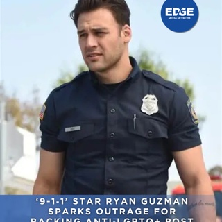 From prime time to problem time.⁠
‘9-1-1’ actor Ryan Guzman is catching major heat after engaging with a post calling LGBTQ+ rights “brainwashing.” The timeline isn’t having it.⁠
⁠
?️ Save and share this post.⁠
? Tap our link in bio to read more⁠
? @EDGEmedianetwork⁠
⁠
#911onFOX #CallItOut #CultureShift