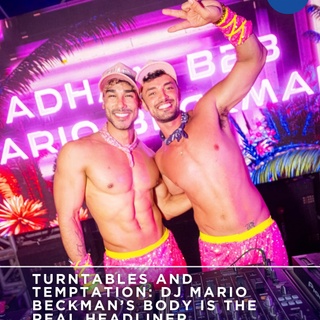 ? @mariobeckman isn’t just dropping beats—he’s dropping jaws. ⁠
⁠
With abs carved like a Michelangelo masterpiece and a body that could make saints reconsider, this DJ is turning up the temperature way past the legal limit. ⁠
⁠
Whether he’s on stage or off, one thing’s for sure: the real show is his physique. Don’t say we didn’t warn you. ??⁠
⁠
?️ Save and share this post.⁠
? Tap our link in bio to read more⁠
? @EDGEmedianetwork⁠
?: @mariobeckman