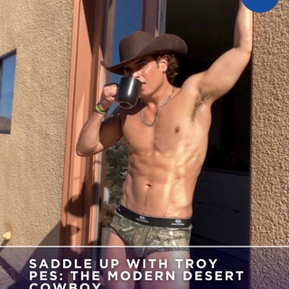 Sun, sand, and one very handsome cowboy— @troypes traded Venezuela for the high desert, and honestly? ⁠
⁠
He’s never looked better. Rugged landscapes, dusty roads, and just the right amount of attitude—this is how you make the West wild again. ??⁠
⁠
?️ Save and share this post.⁠
? Tap our link in bio to read more⁠
? @EDGEmedianetwork⁠
?: @troypes⁠
????